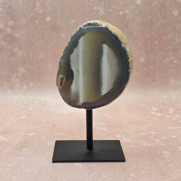 Agaat geode op standaard - nummer 15