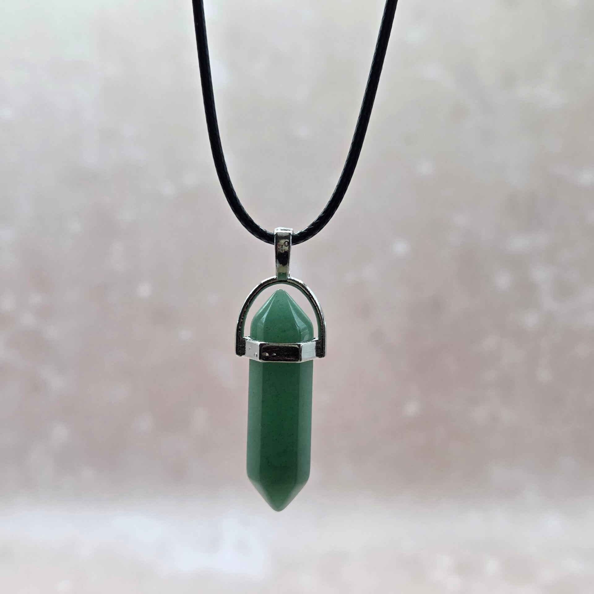 Groene Aventurijn hanger punt