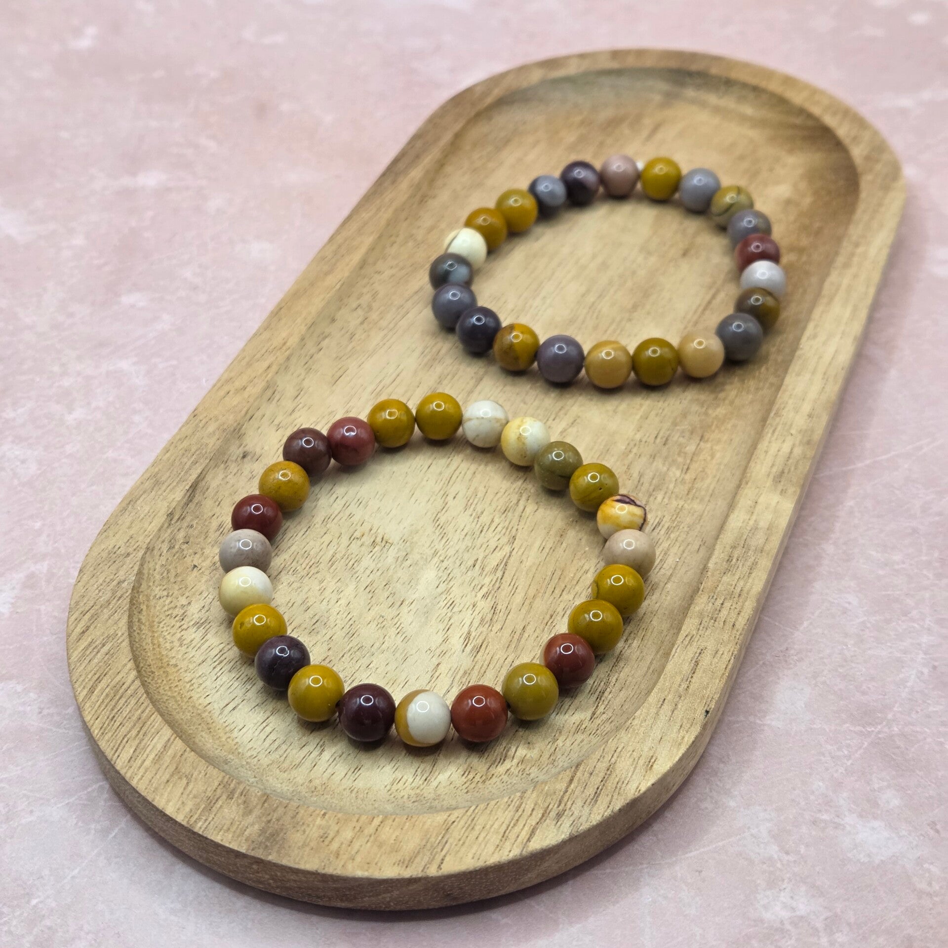 Mookaiet Jaspis armband | Hoop & Vitaliteit