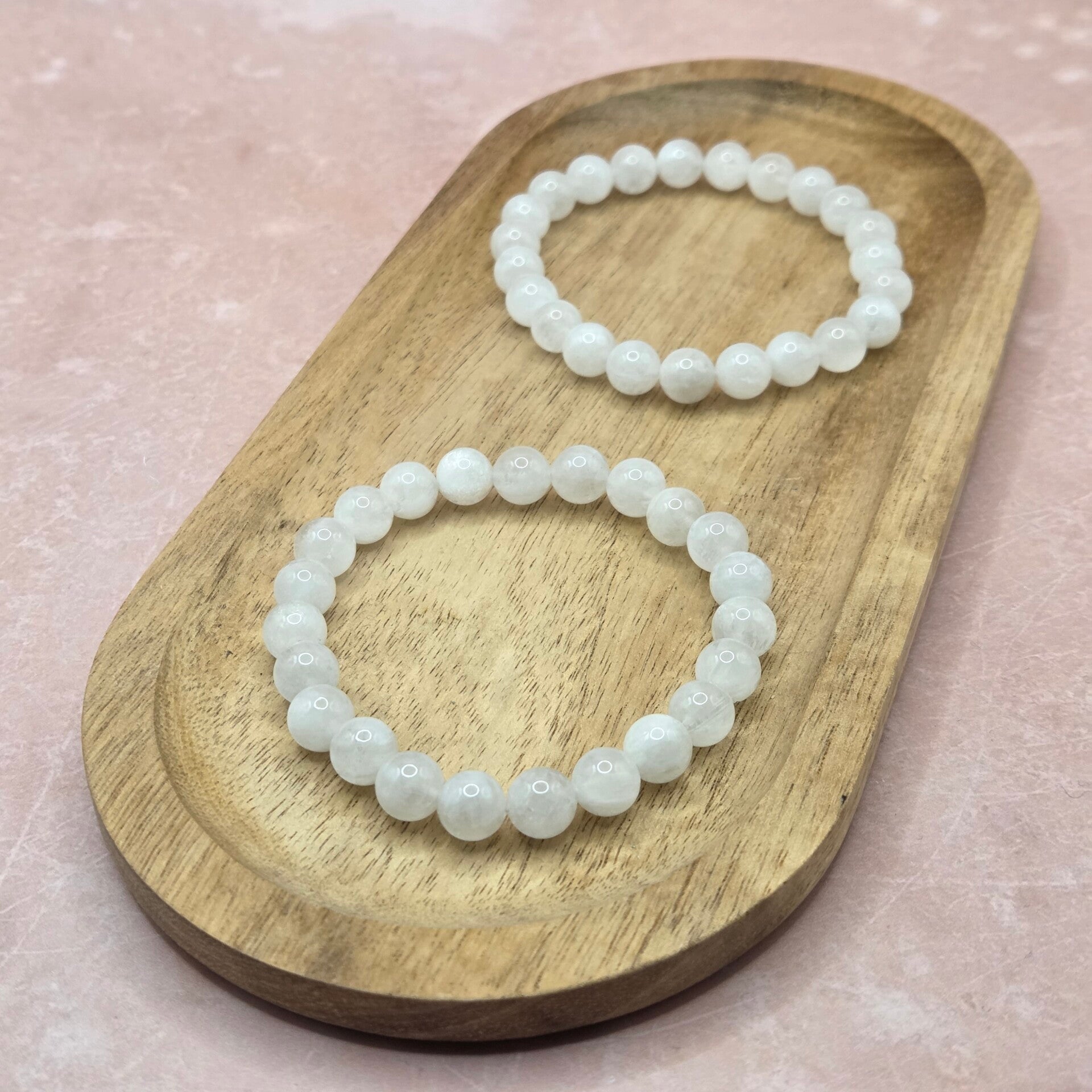 Regenboog Maansteen armband | Intuïtie & Emotie