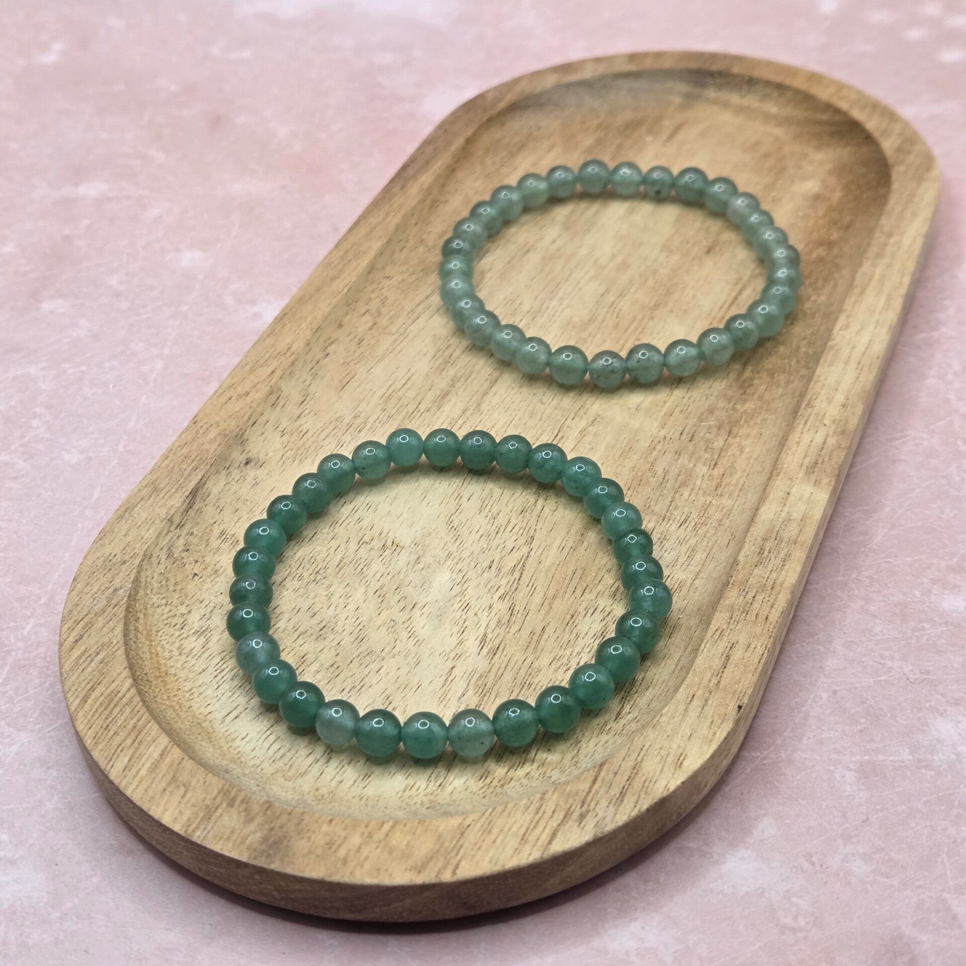 Groene Aventurijn armband | Welzijn & Overvloed