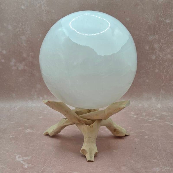 Seleniet bol - 13 cm - Rust, Harmonie & Meditatie