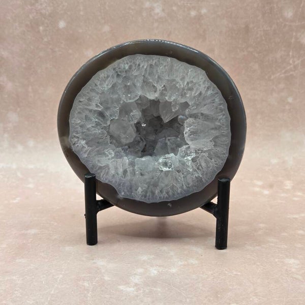 Agaat geode inclusief standaard - nr 3