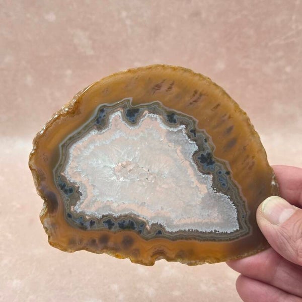 Agaatschijf - 11 cm