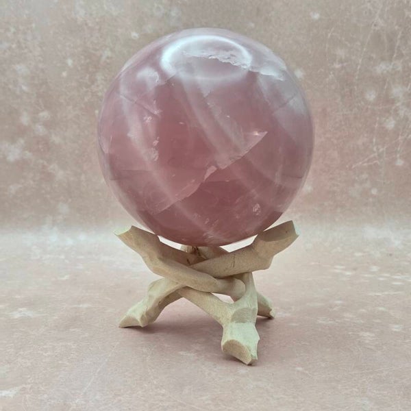 Rozenkwarts bol - 10 cm - 1.4 kilo