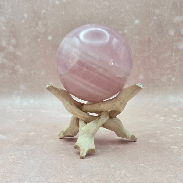 Rozenkwarts bol - 7 cm - 560 gram
