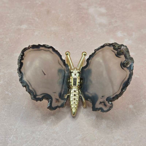 Edelsteen Vlinder van Agaat – ca. 8 cm breed