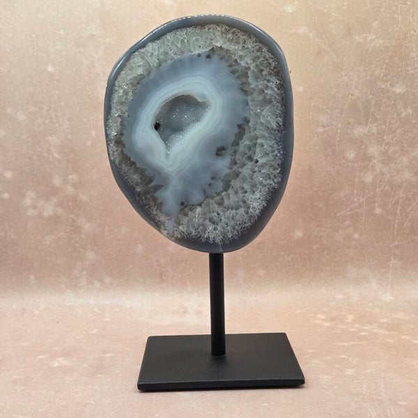 Agaat Geode op Standaard | Uniek Exemplaar