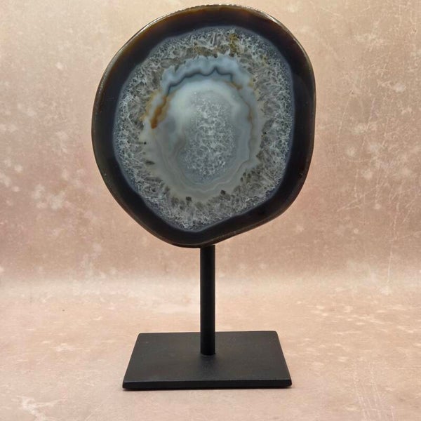 Agaat Geode op Standaard | Uniek Exemplaar