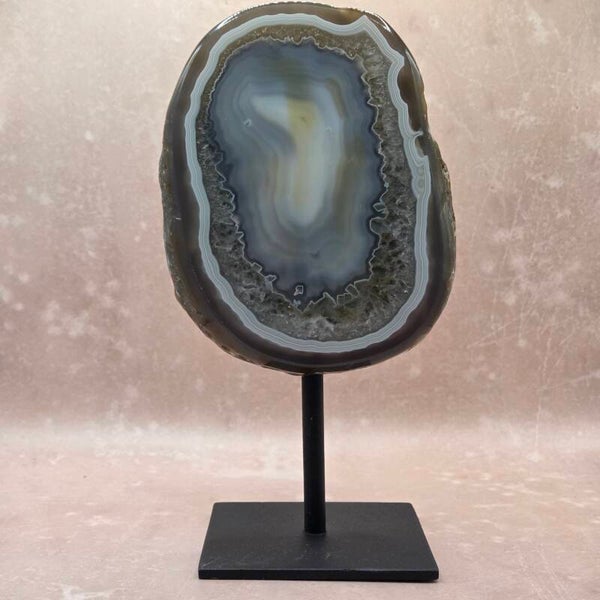Agaat geode op standaard | Uniek Exemplaar