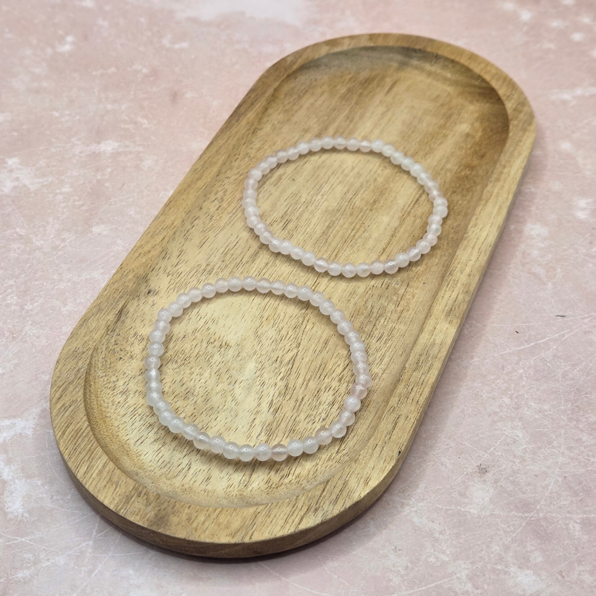 Rozenkwarts armband | Liefde & Harmonie