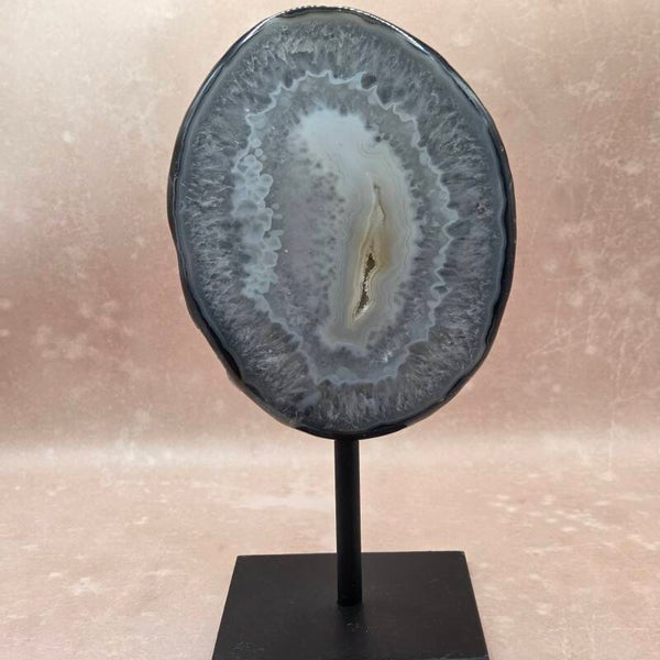 Agaat geode op standaard | Uniek Exemplaar