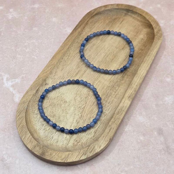 Blauwe Aventurijn armband | Geluk & Bescherming