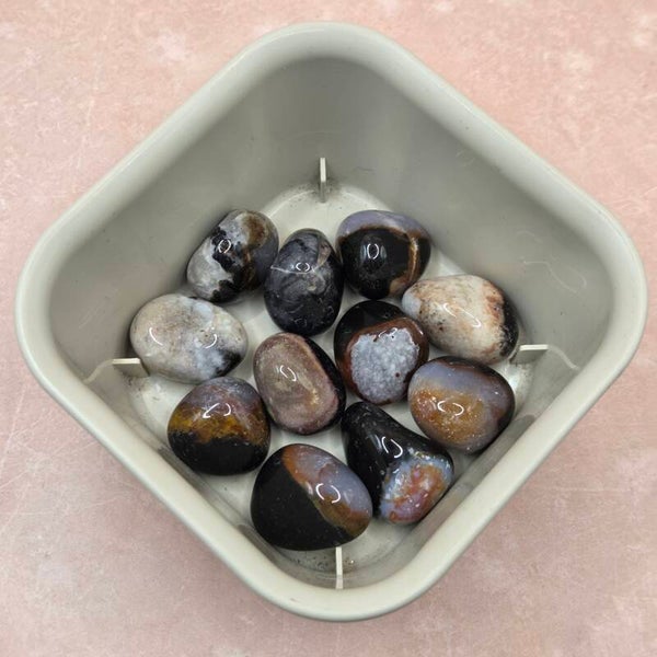 Sardonyx trommelsteen