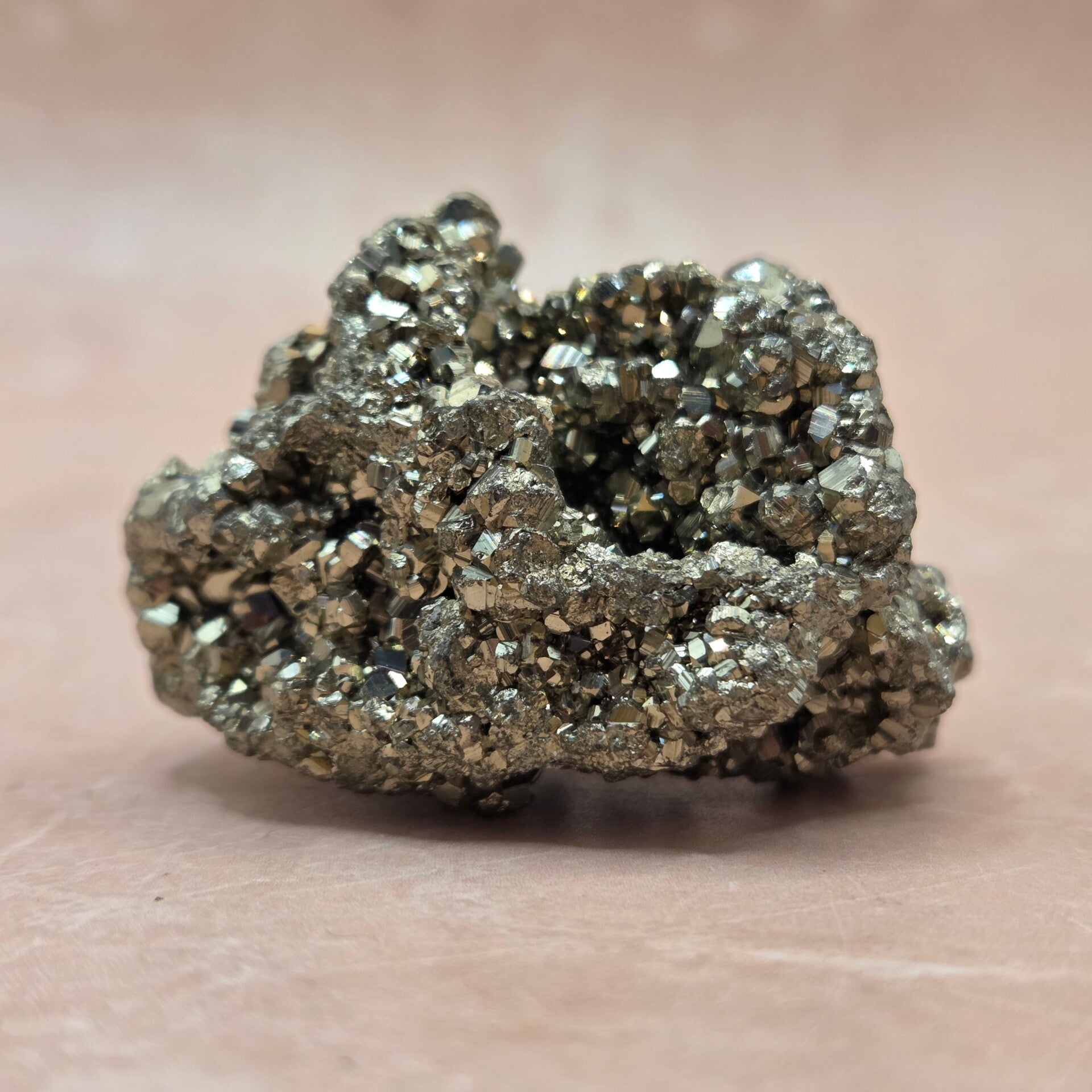 Een stukje ruwe Pyriet | 100 gram | Peru