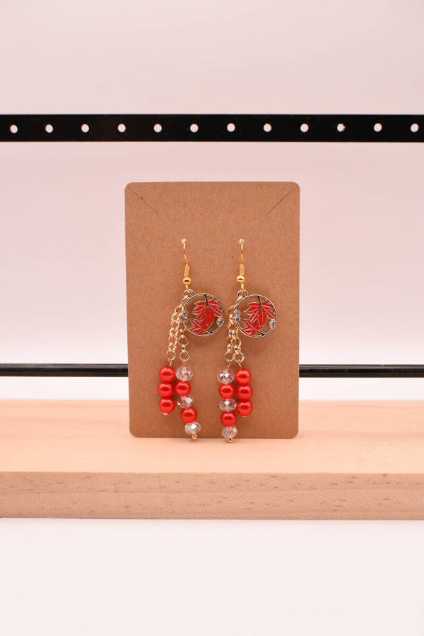 Fall Leaves Hoops