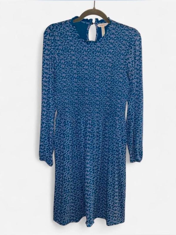 Matilda Jane Blue & Pink Floral Midi Dress S