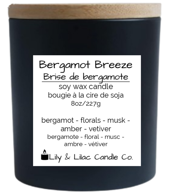 Bergamot Breeze Soy Candle - 8oz