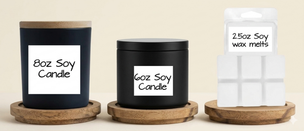 Soy Candles & Soy Wax Melts