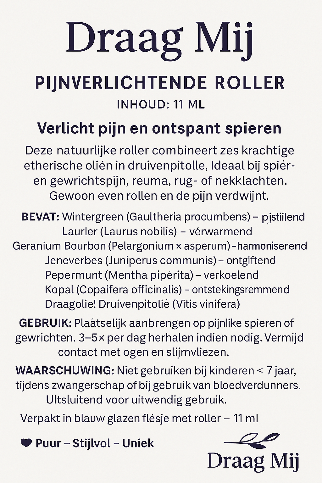 Roller - pijnstillend