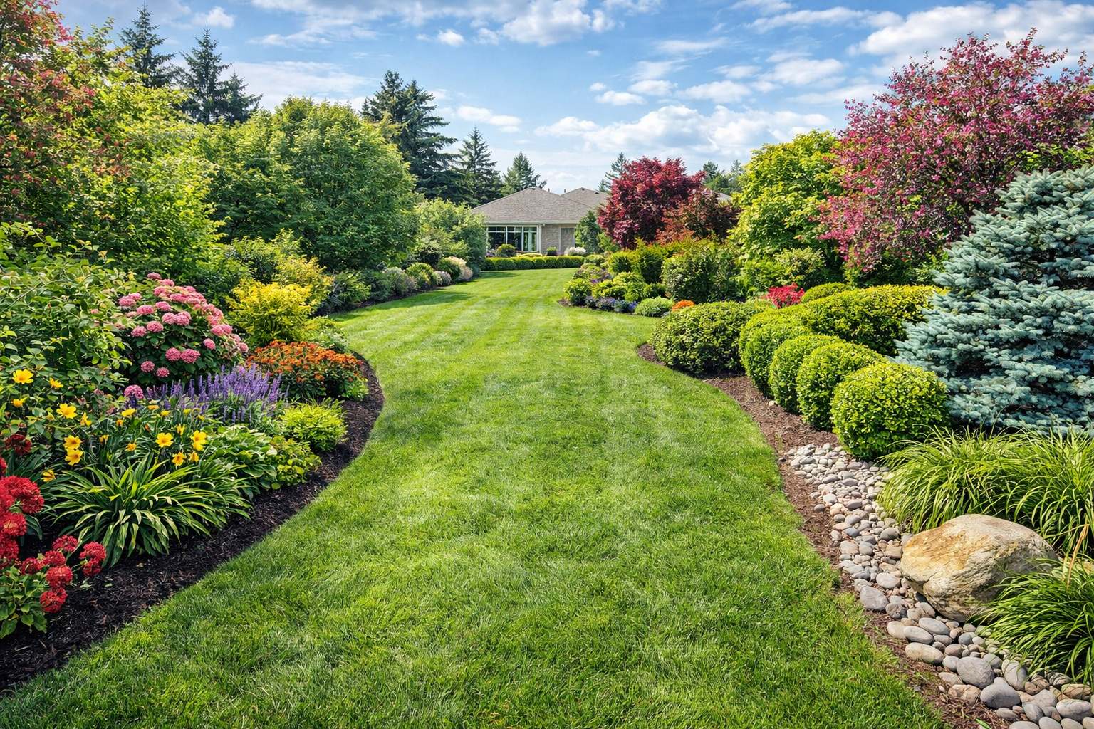 Welcome to Herrera’s Green Solutions LLC, your trusted partner for beautiful, clean, and functional landscapes in Columbus, Ohio. We are committed to quality work, reliable service, and attention to detail. From simple lawn care to full yard transformatio
