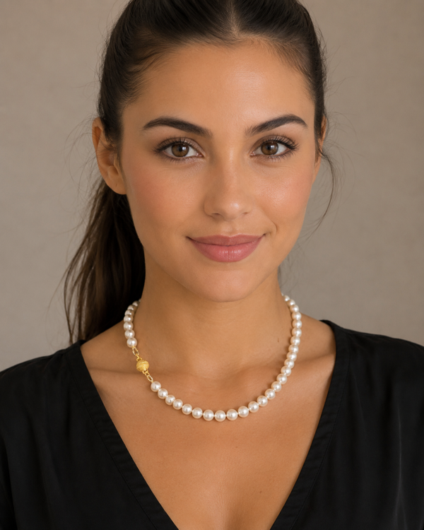 kkwit013426: Champagne glasparels met goudmetalen magneetsluiting, voor dames en heren.