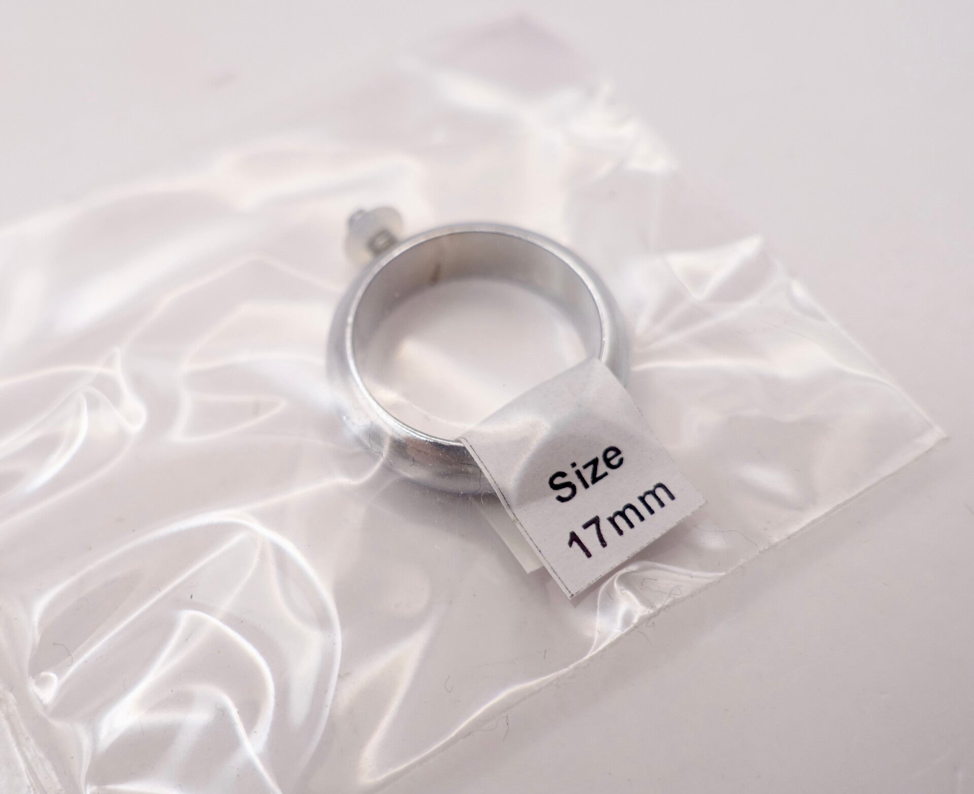 Rimt.17: Wisselring voor handgemaakte tops; mt. 17