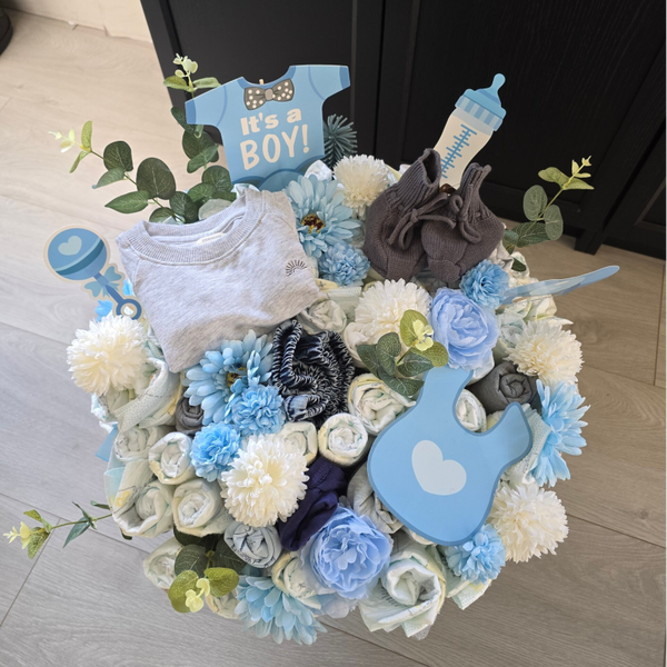 Luierboeket Blauw