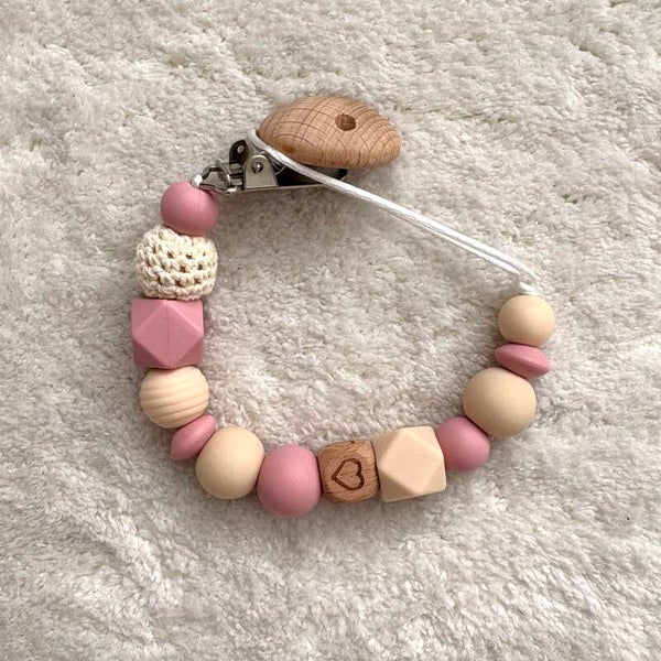 Speenkoord | Roze Hart