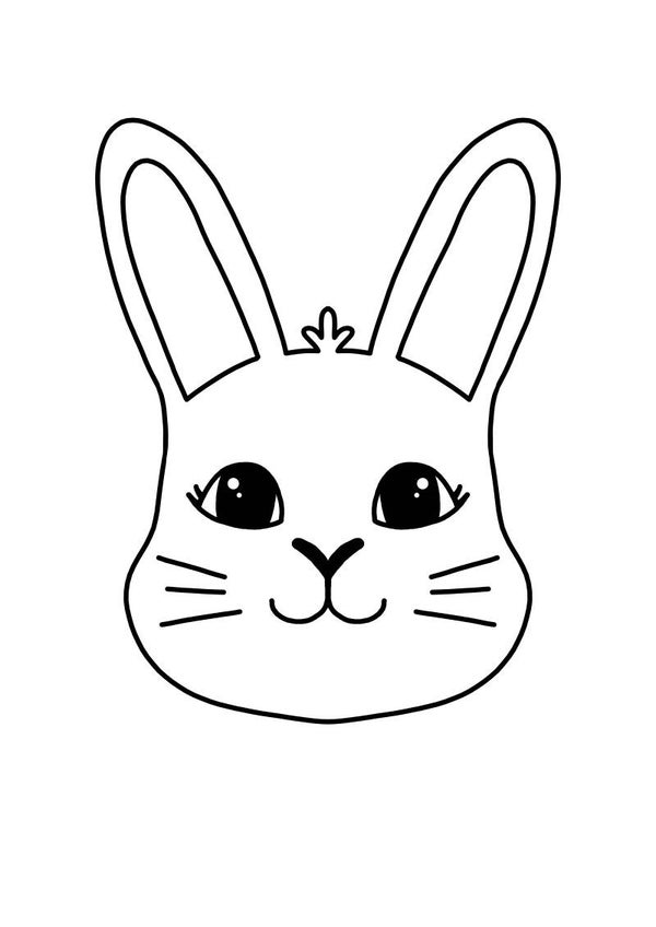 Fichier numérique au format .dxf - Décoration lapin de Pâques