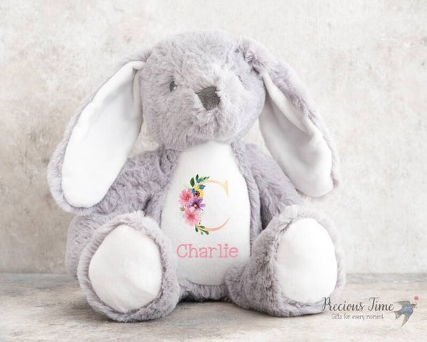 Gepersonaliseerde knuffel ~ Konijn ~ Knuffel met naam (M)