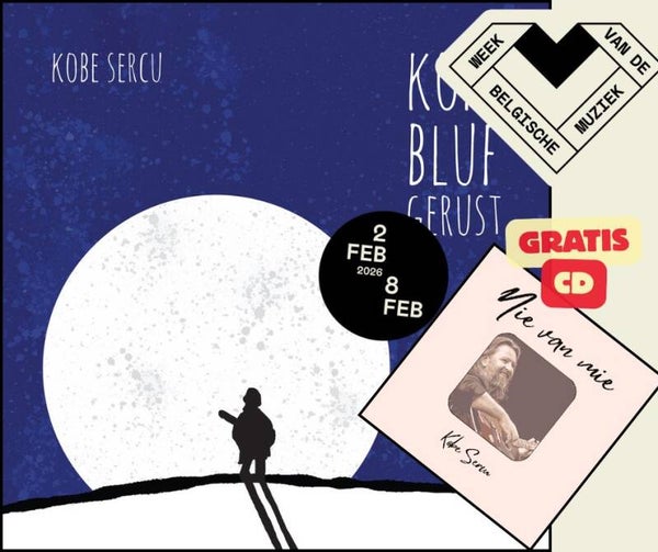 Kom Bluf Gerust - vinyl LP + gratis CD Nie van mie