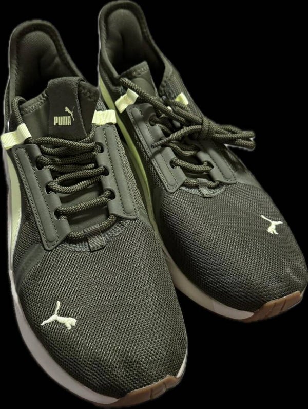 Tenis puma verde militar Hombre