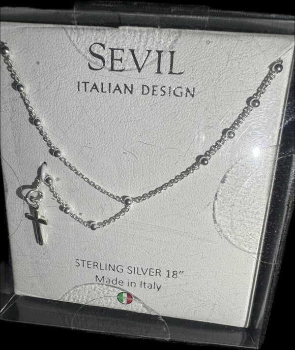 Cadena Plata fina 18# Sevil
