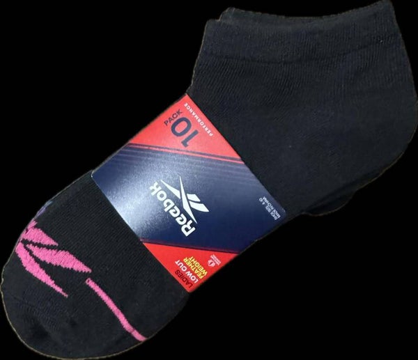 Calceta dama corto REEBOK negro
