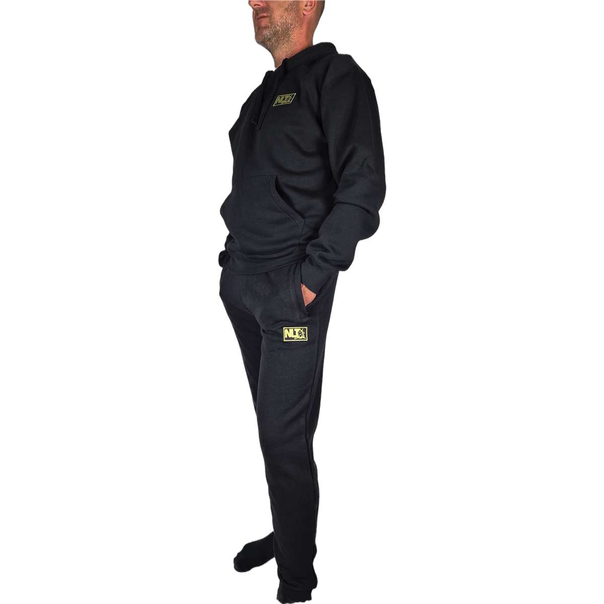 #NLT  Trainingsbroek / joggers BLACK ONE Maat; XXL