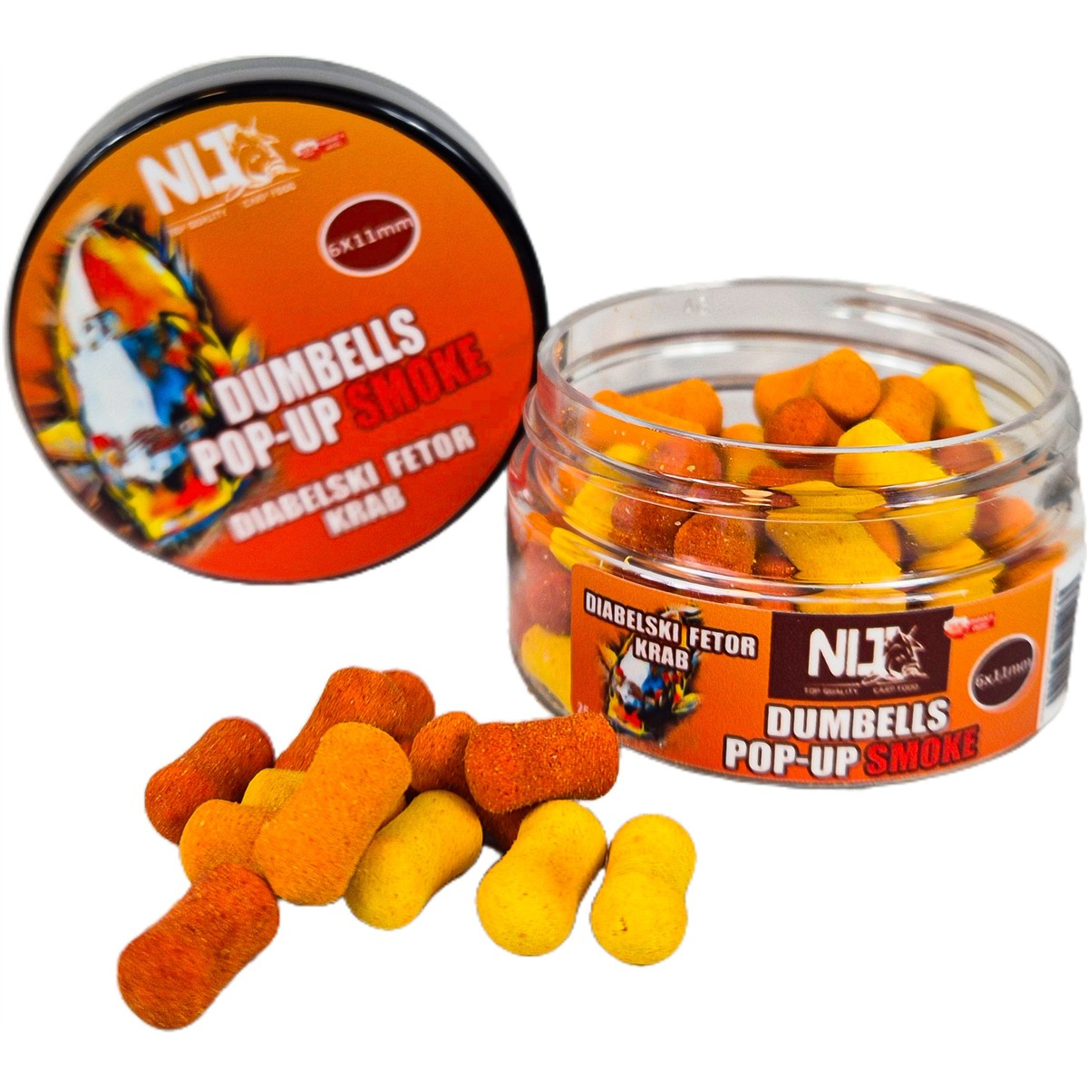 Pop up SMOKE FLUO DUMBELLS Diabelski Fetor (6X11mm) 25ml