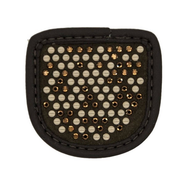 Patches dark brown chessboard