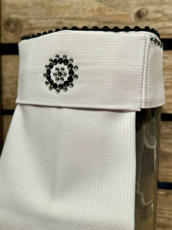 Plastron Black/Crystal