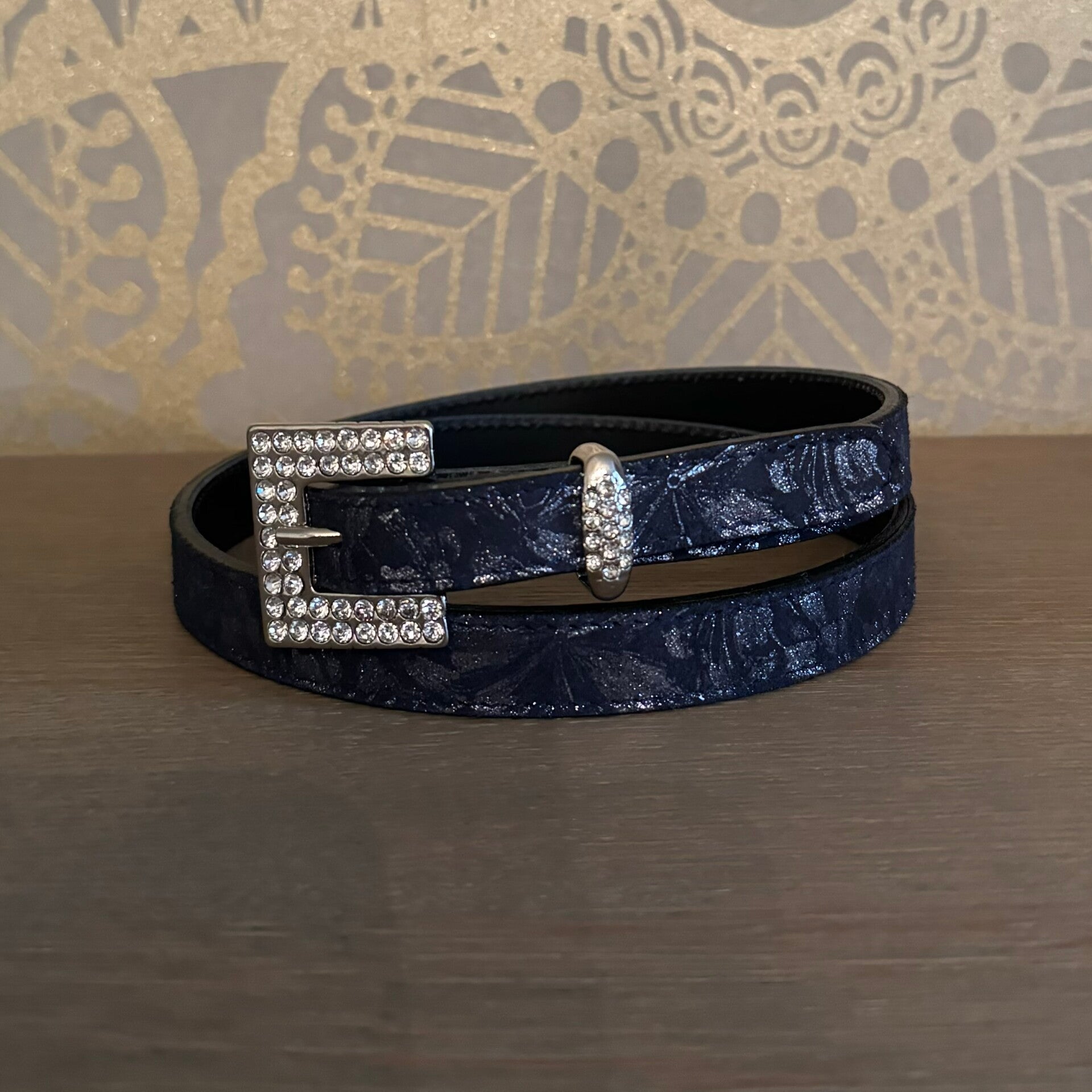 Belt Otto Schumacher navy