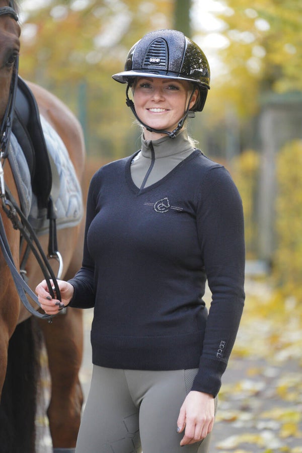 EQCLI v-neck sweater