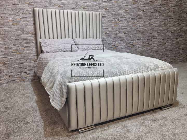 Small Panel Bed & Mattress