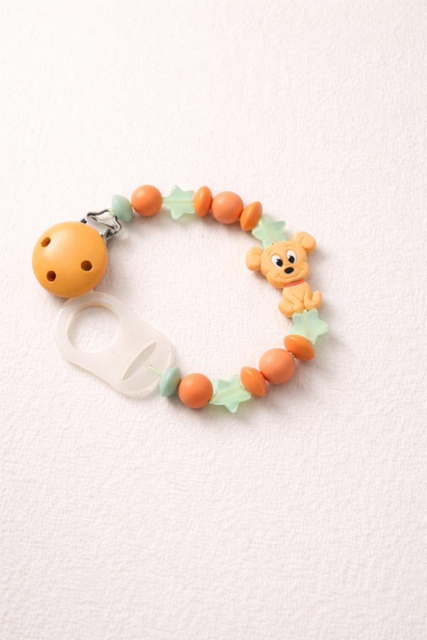 Schnullerkette "Citrus Glow"