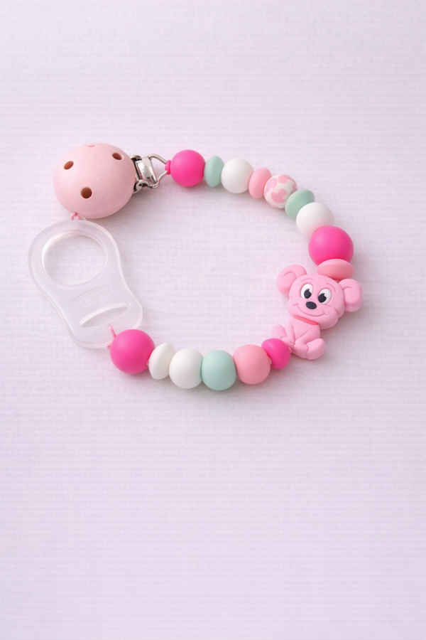 Schnullerkette "Rose`"