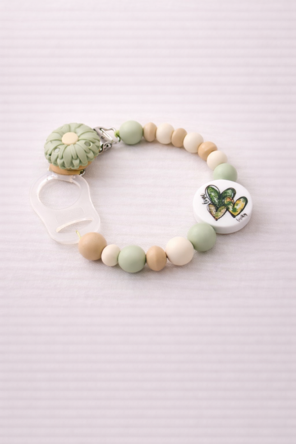 Schnullerkette "Olive"