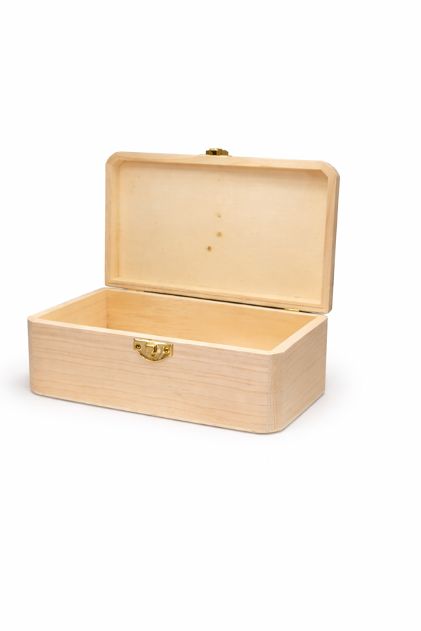 Eckige Holzbox personalisierbar