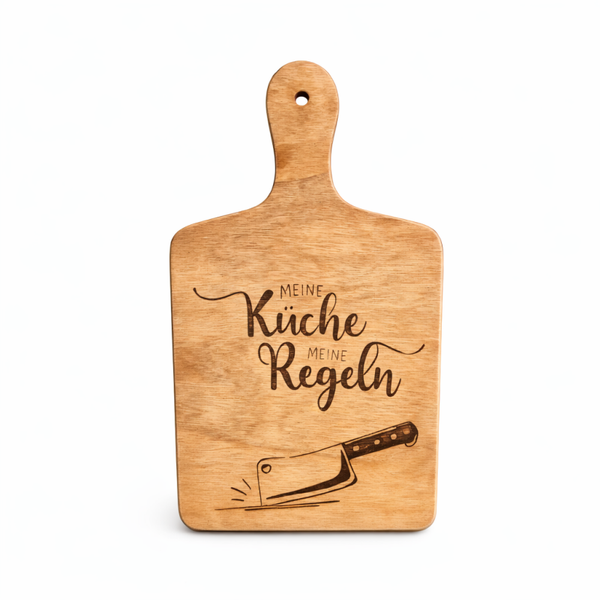 Deko Brett "Meine Regeln"