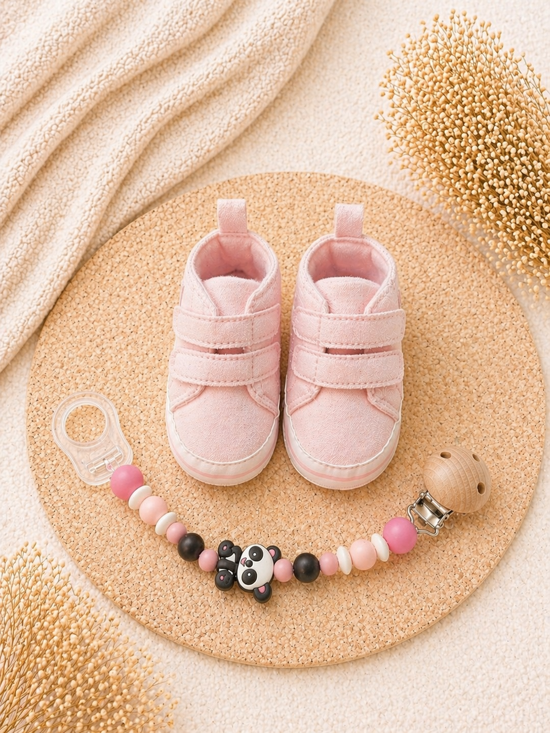 Schnullerkette "Blush"