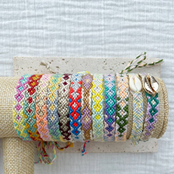 Bracelets Brésiliens Handmade colorés