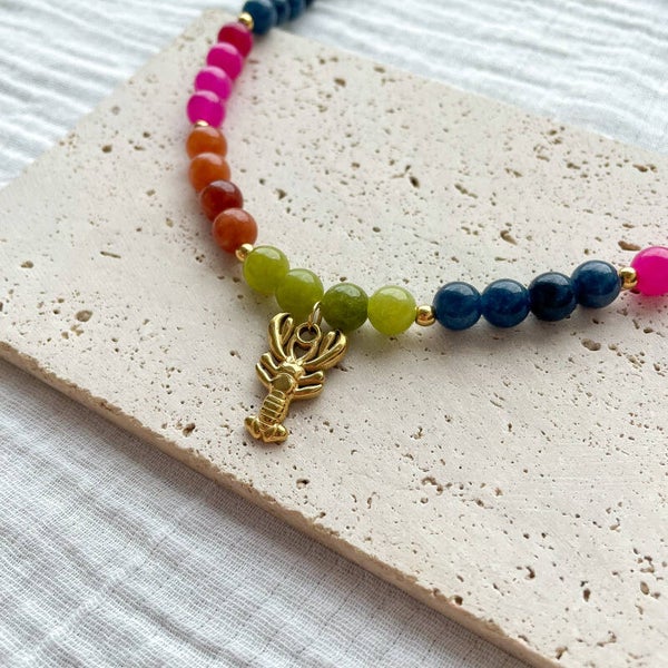 Collier Homard Solaire & Arc-en-Ciel